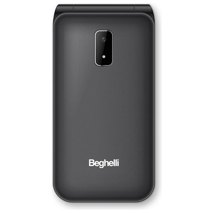 foto del prodotto beghelli salvalavita phone slv40 4g senior phone a conchiglia con tasto di chiamata rapida di soccorso