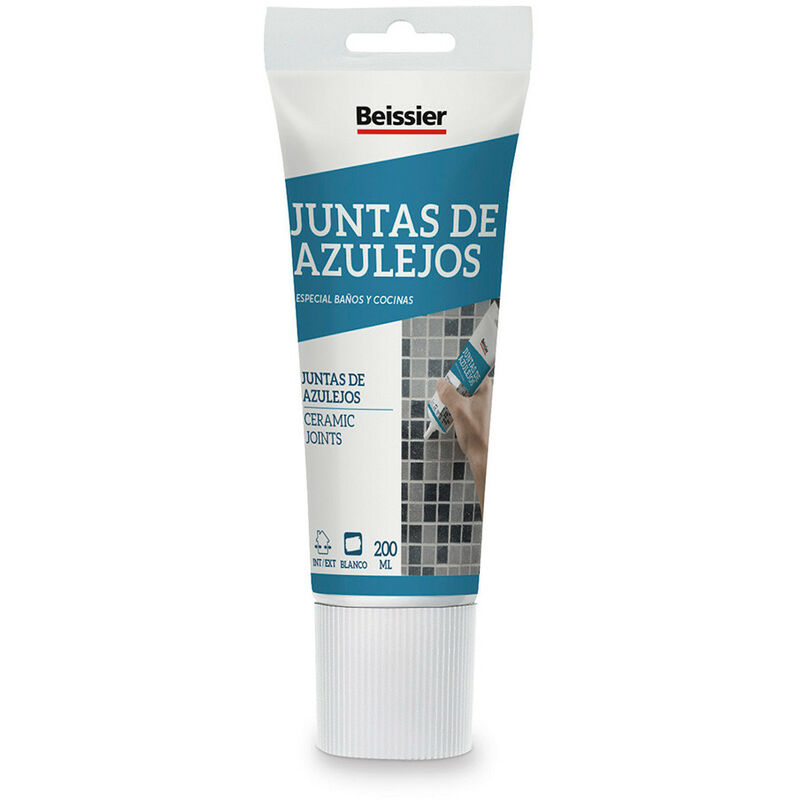 foto del prodotto beissier carrozzeria tubo 200ml bianco puro impermeabile bagni e cucine
