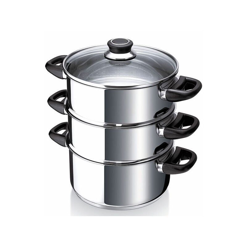 foto del prodotto beka combinato vapore, inox, argento, 24 cm