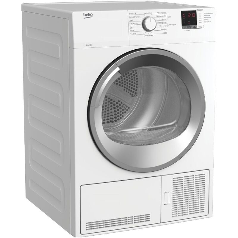 foto del prodotto beko asciugatrice a condensazione 60 cm 8 kg b dbbu8112ga0ws