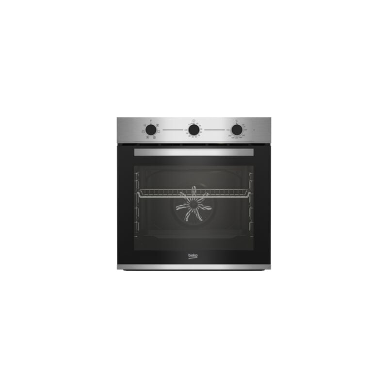 foto del prodotto beko b100 bbie13100x. dimensione del forno media, tipo di forno forno elettrico, capacit interna forno totale 72 l. posizionamento