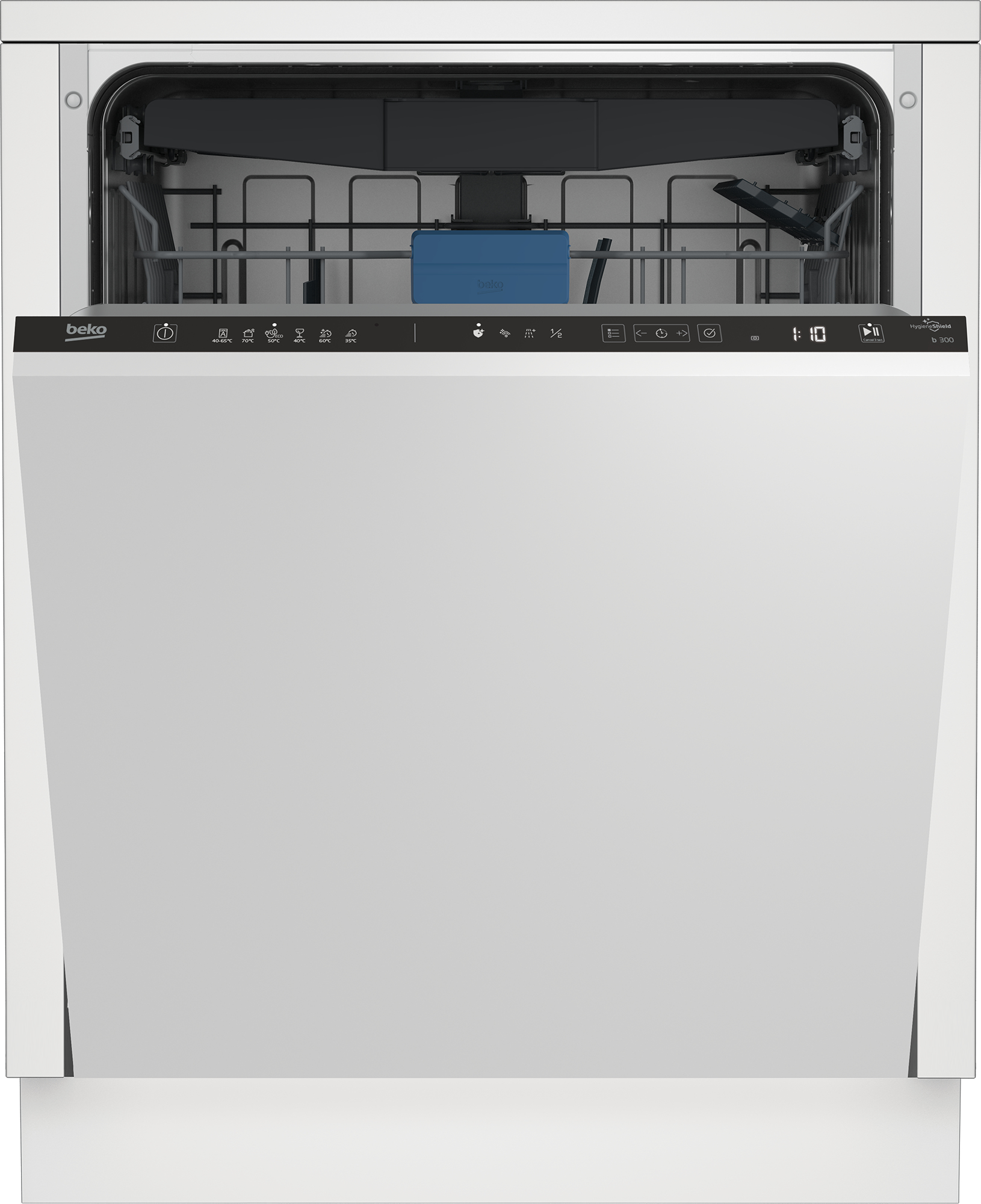 foto del prodotto beko b300 lavastoviglie a scomparsa totale 60 cm, classe d, 44dba, 15 coperti, 6 programmi, cerniere sliding