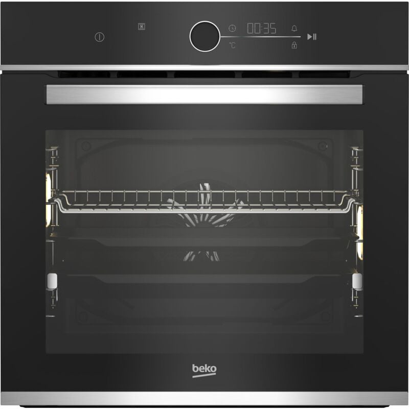 foto del prodotto beko bbim13400xs. dimensione del forno media, tipo di forno forno elettrico, capacit interna forno totale 71 l. posizionamento dell apparecchio 