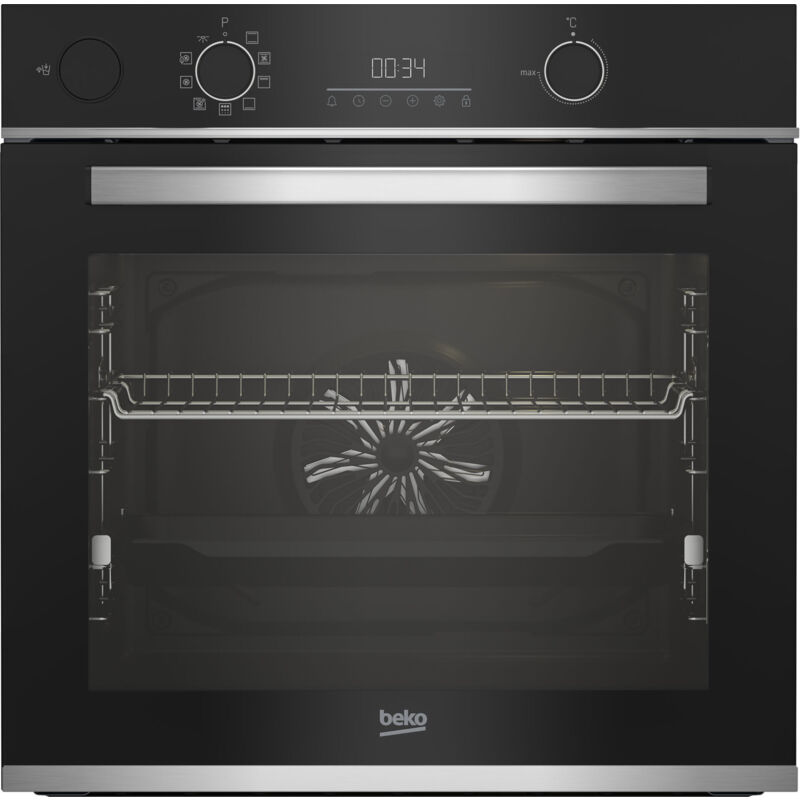 foto del prodotto beko bbis13300xmpe forno beyond multifunzione pirolitico assistito a vapore steamassist, b300, 9 funzioni. dimensione del forno media, tipo di