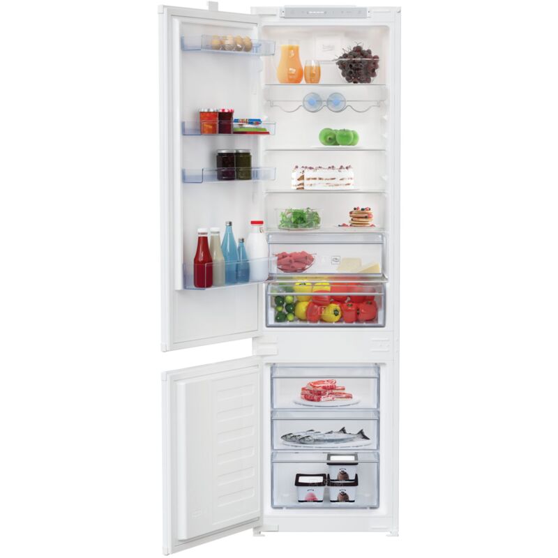 foto del prodotto beko bcsa306e4sfn lh. capacit netta totale 298 l. cerniera porta sinistra, tipo di display led. classe climatica sn st, emissione acustica 37