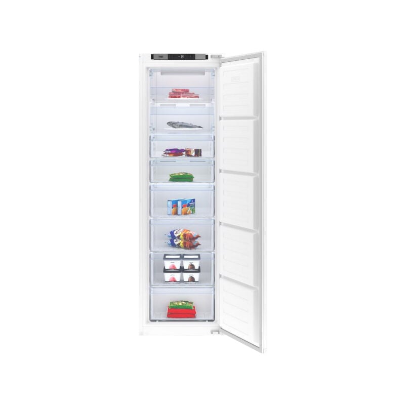 foto del prodotto beko bfna247e40sn. capacit netta congelatore 220 l, classe climatica sn st, capacit di congelamento 10 kg 24h, autonomia senza energia