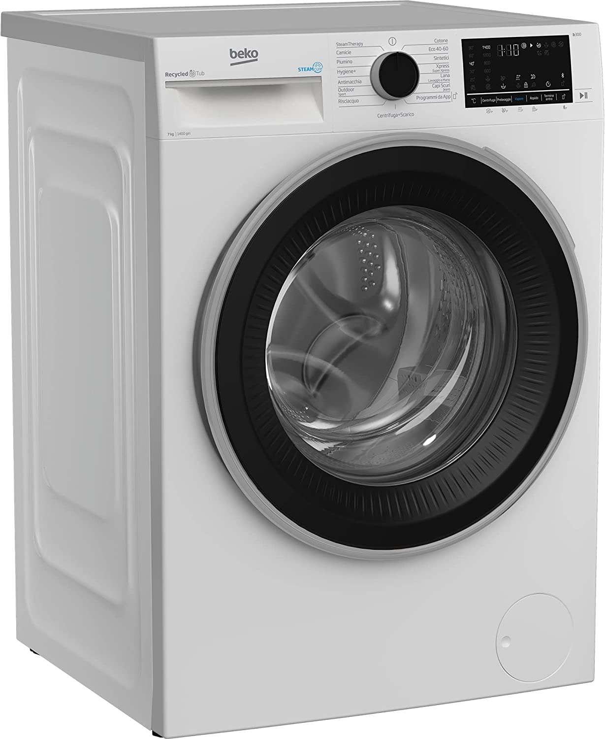 foto del prodotto beko bwus374s lavatrice caricamento frontale 7 kg 1400 giri min bianco