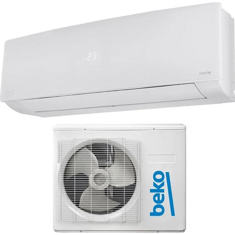 foto del prodotto beko condizionatore monosplit serie round range 18000 btu codice prod behpc180 behpc181
