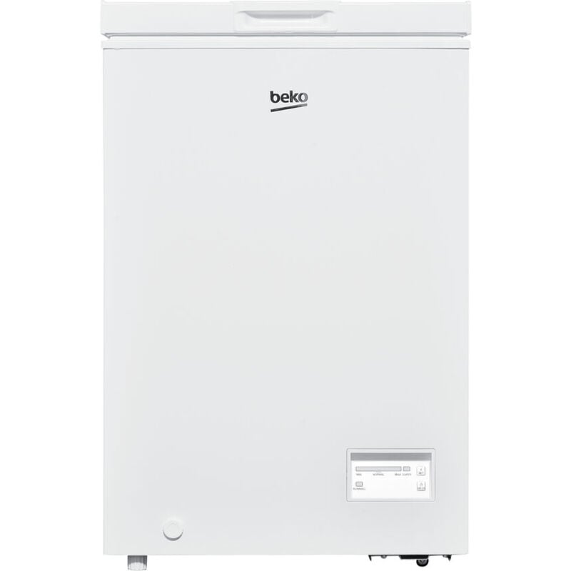 foto del prodotto beko - congelatore orizzontale cf100ewn libera installazione capacità netta100 litril classe e colore bianco