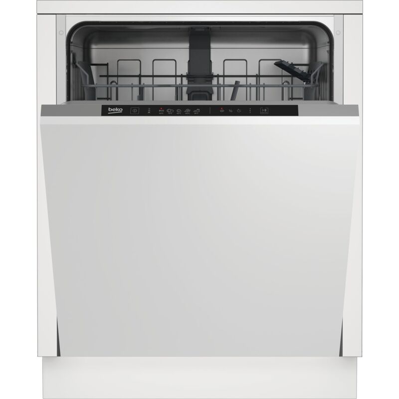 foto del prodotto beko din35321. posizionamento dell apparecchio a scomparsa totale, dimensione dimensione massima 60 cm , colore della porta bianco. numero di