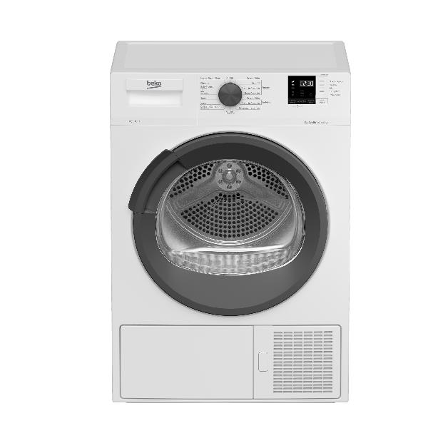 foto del prodotto beko drxs823a asciugatrice libera installazione caricamento frontale 8 kg a bianco