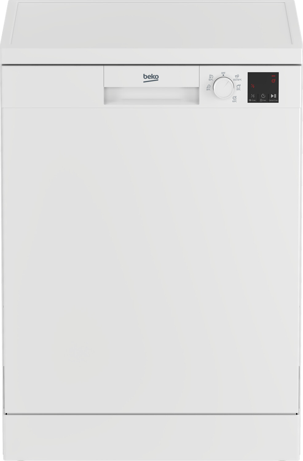 foto del prodotto beko dvn05320w lavastoviglie a libera installazione, 60 cm, 13 coperti