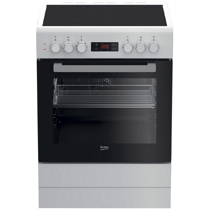 foto del prodotto beko fornello elettrico 72 l 4 fuochi bianco fse67300wcs