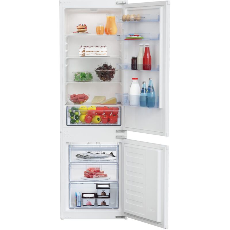 foto del prodotto beko frigorifero combinato da incasso bcha275k4sn no frost classe e capacit lorda netta 275 262 litri