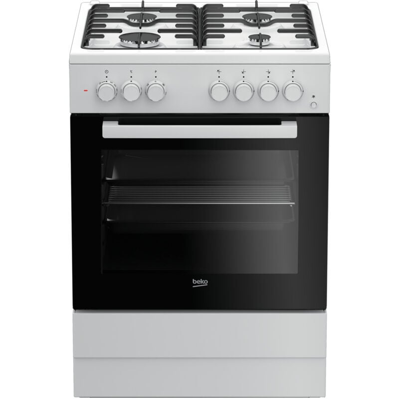 foto del prodotto beko fse62110dw cucina piano cottura bianco gas a