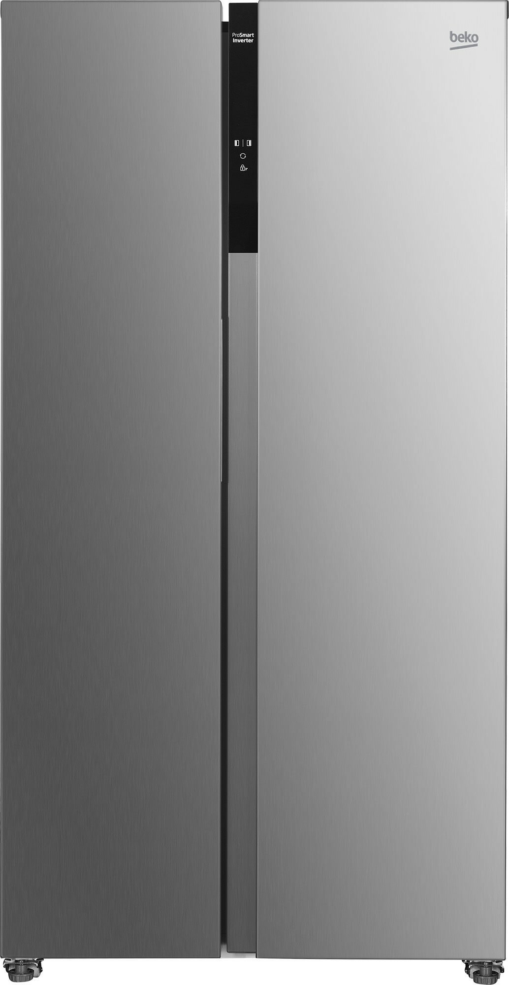foto del prodotto beko gno5323xpn frigorifero side by side libera installazione 532 l d acciaio inox