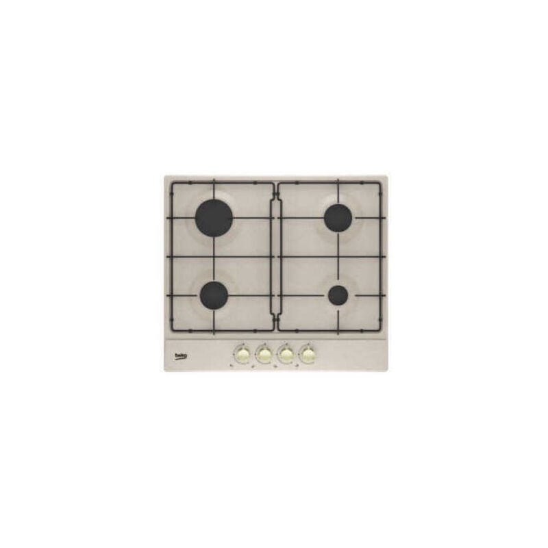 foto del prodotto beko hiag 64224 savr 60 cm gas piano cottura da incasso 4 bruciatori a gas . colore del prodotto antracite, posizionamento dell apparecchio 