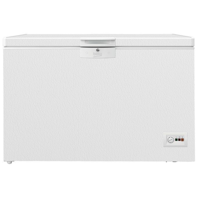 foto del prodotto beko hsm40031 - congelatore orizzontale 360 l, 86 cm, classe f, 42 db, capacita' di congelamento 16,3 kg-24h, autonomia 24 h, bianco