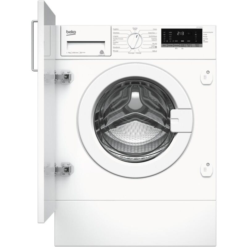 foto del prodotto beko lavatrice witc7612b0w caricamento frontale libera installazione 7 kg 1200 bianco