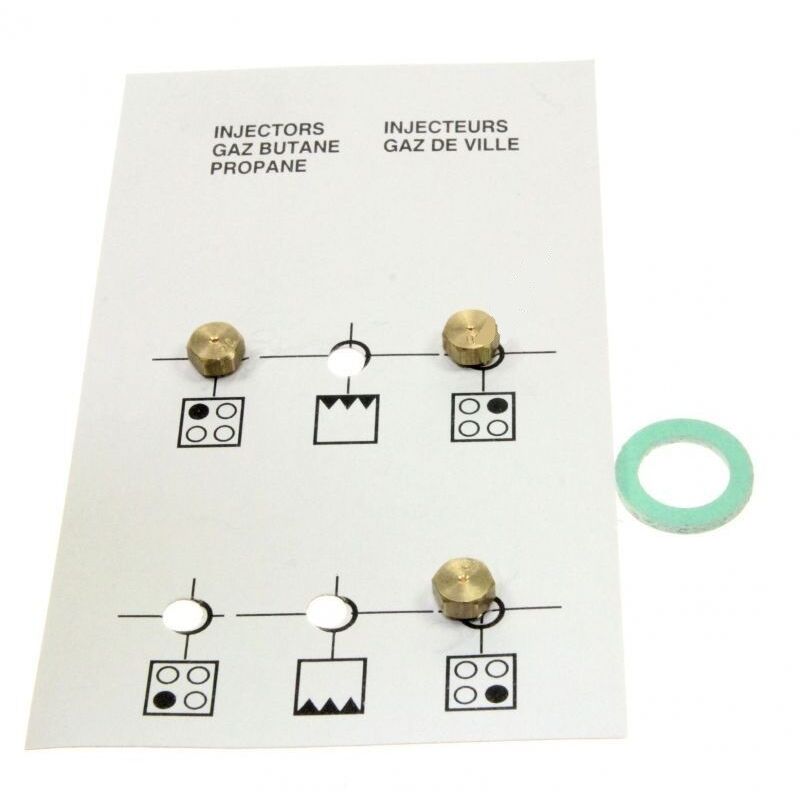 foto del prodotto beko set iniettore gas butano forni, fornelli elettrici e a gas 335204