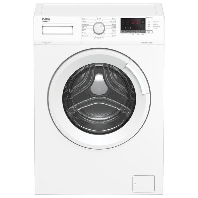 foto del prodotto beko wuxr81282wi it lavatrice caricamento frontale 8kg 1200 giri min bianco