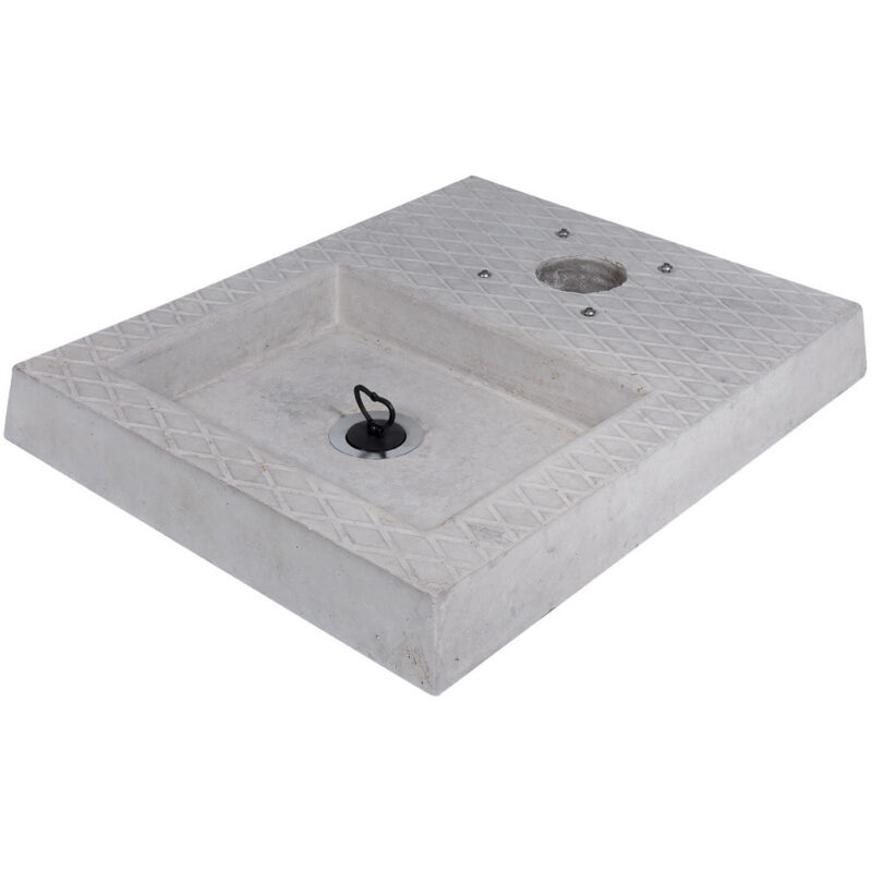 foto del prodotto bel fer base per fontane 49x39x6 cm in cemento belfer 42 bsc 4