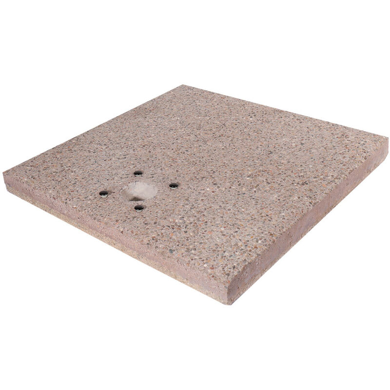 foto del prodotto bel fer base quadrata 40x40x5 cm per fontane con ghiera piccola in cemento belfer 42 bse 2