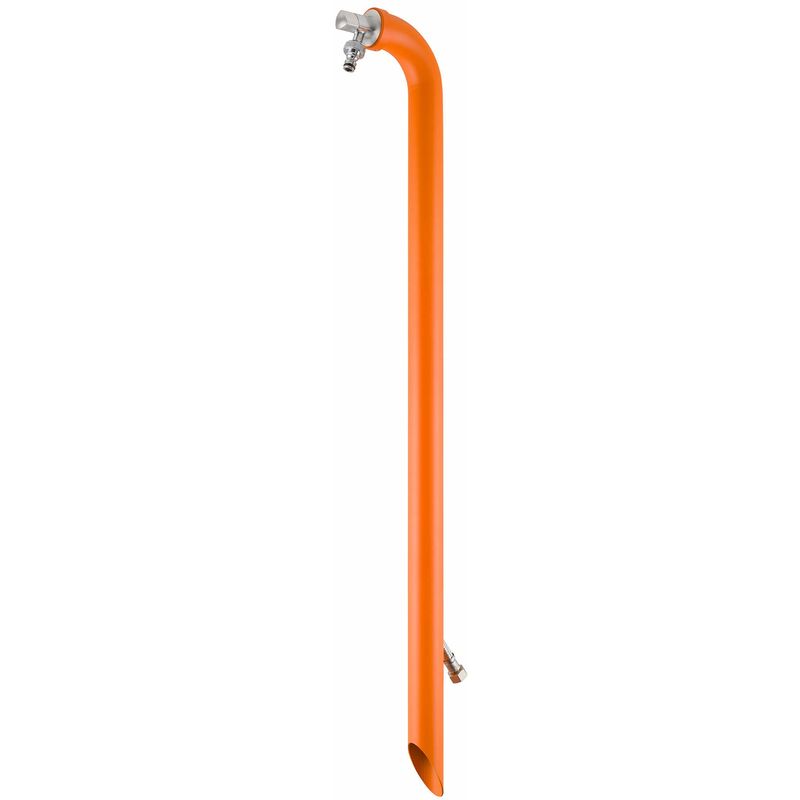 foto del prodotto bel fer fontana da giardino a cannuccia con rubinetto belfer 42 cn arancione