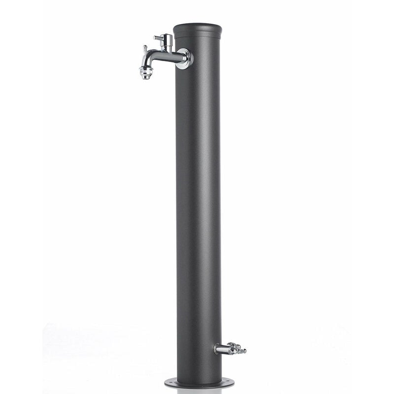 foto del prodotto bel fer fontana da giardino con doppio rubinetto belfer 42 arr antracite