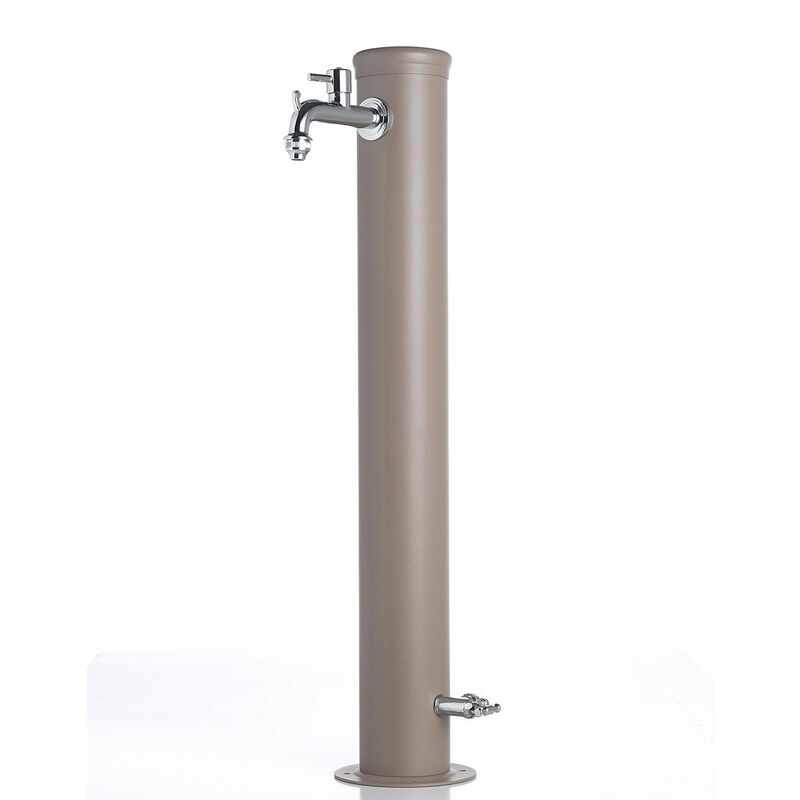 foto del prodotto bel fer fontana da giardino con doppio rubinetto belfer 42 arr tortora