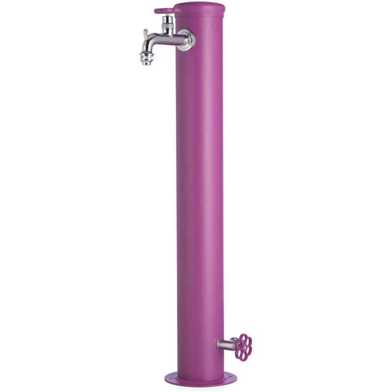 foto del prodotto bel fer fontana da giardino con doppio rubinetto belfer 42 arrf viola