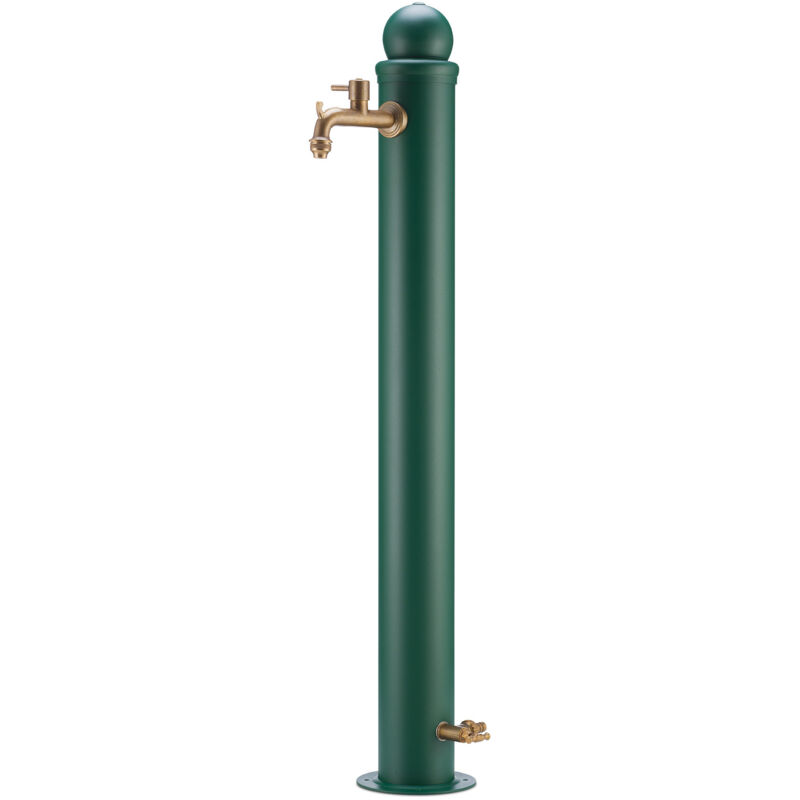 foto del prodotto bel fer fontana da giardino con doppio rubinetto belfer 42 arrm verde
