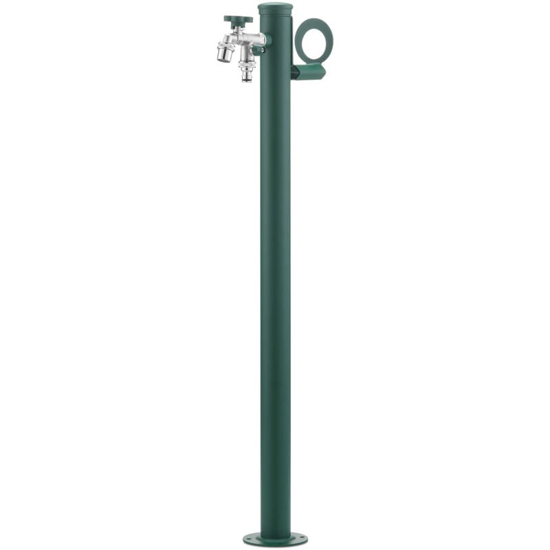 foto del prodotto bel fer fontana da giardino con doppio rubinetto belfer 42 srr verde