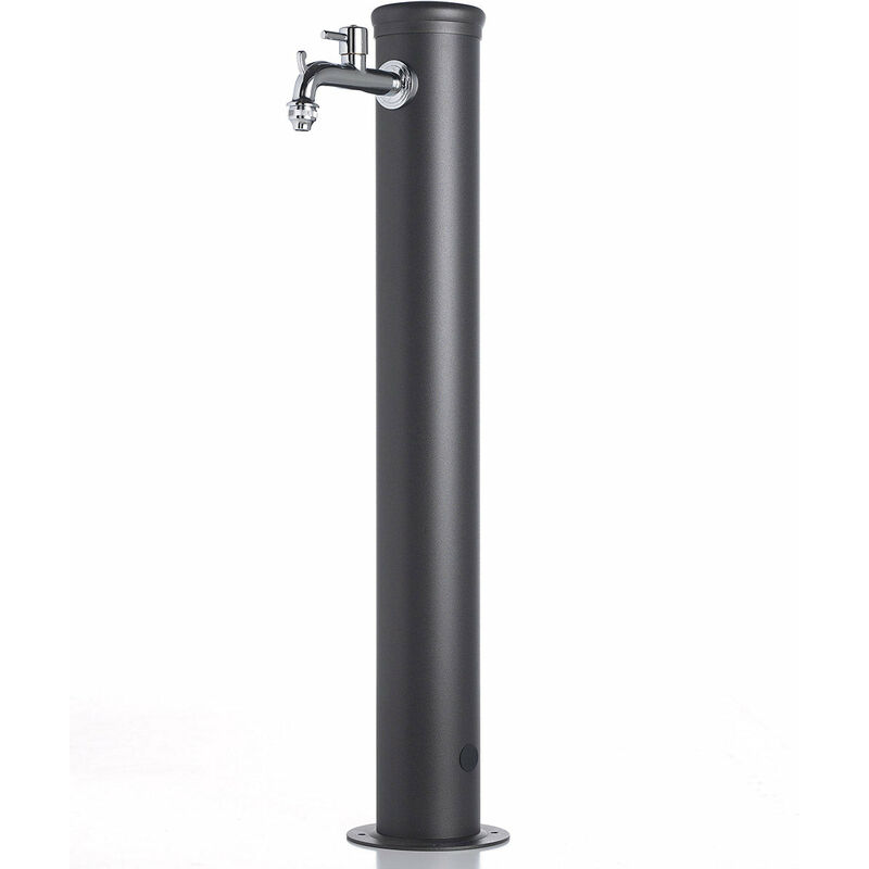 foto del prodotto bel fer fontana da giardino con rubinetto belfer 42 ar grigio antracite