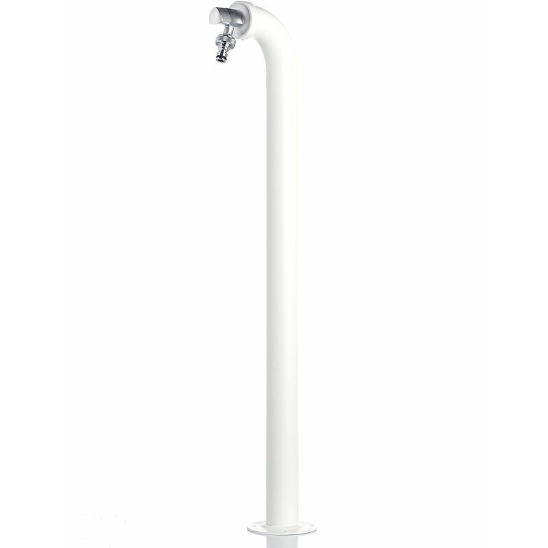 foto del prodotto bel fer fontana da giardino con rubinetto belfer 42 ps bianco