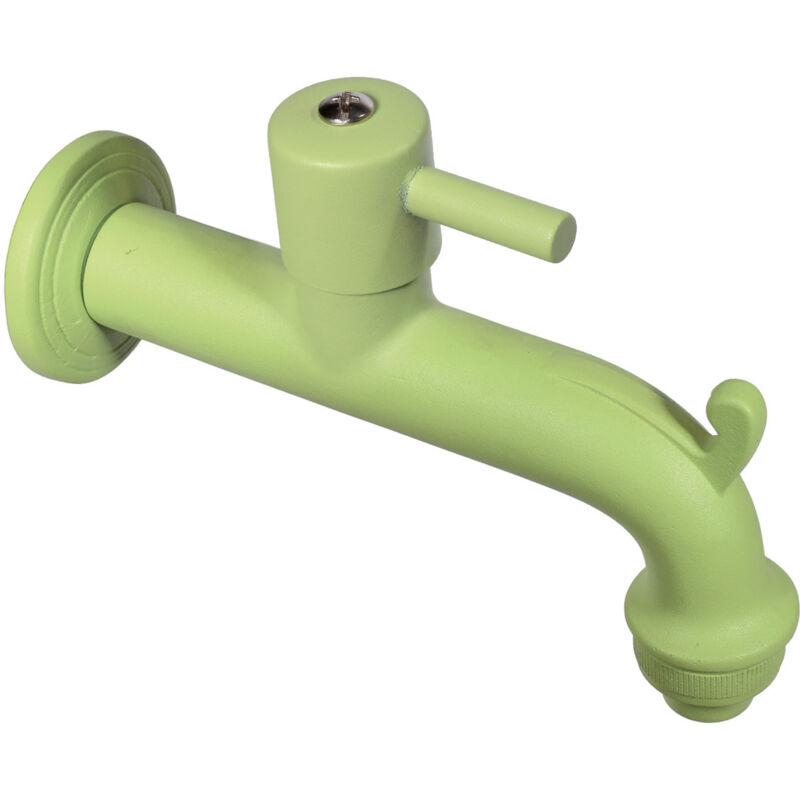 foto del prodotto bel fer rubinetto colorato per fontana da giardino in ottone belfer rub 023 verde acido