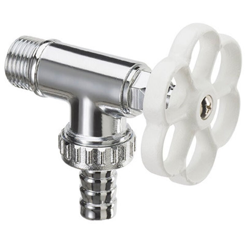 foto del prodotto bel fer rubinetto laterale per fontana da giardino stile idrante belfer rub 014 bianco