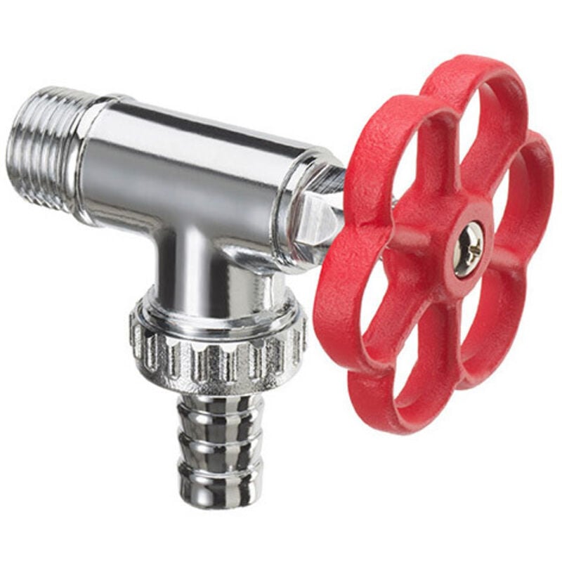 foto del prodotto bel fer rubinetto laterale per fontana da giardino stile idrante belfer rub 014 rosso