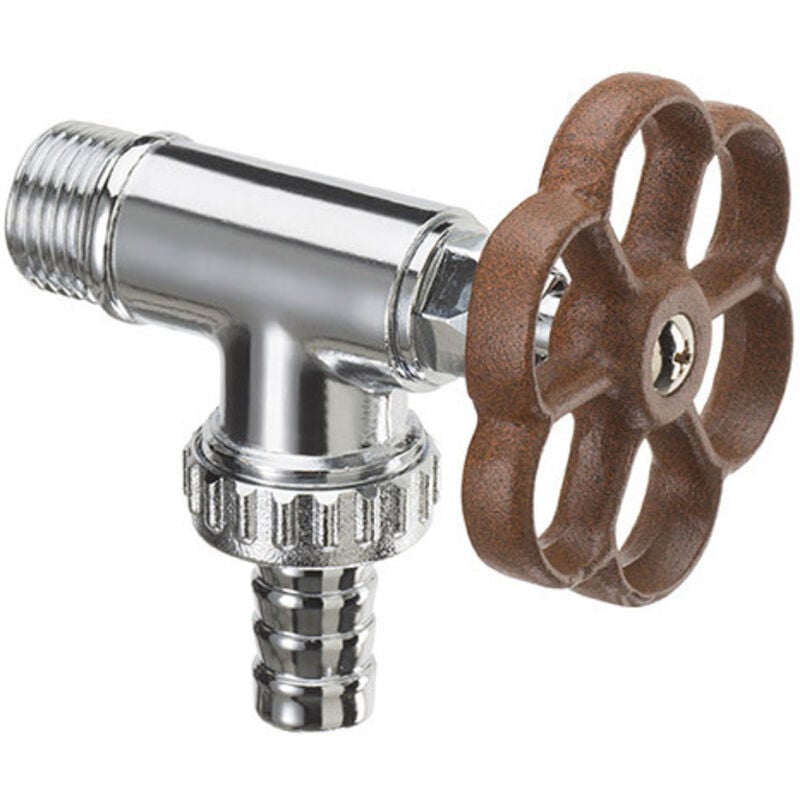 foto del prodotto bel fer rubinetto laterale per fontana da giardino stile idrante belfer rub 014 ruggine