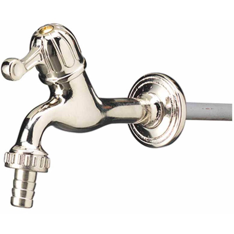 foto del prodotto bel fer rubinetto per fontana da giardino in ottone cromato belfer rub 011c