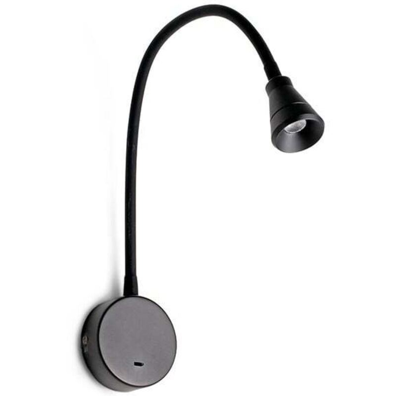 foto del prodotto bel lettore nero led 3w 3000k marca faro