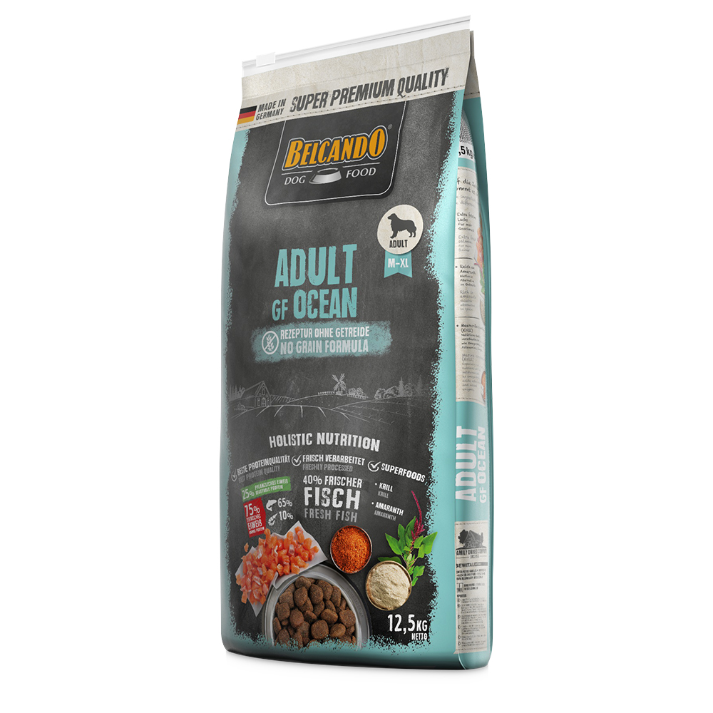 foto del prodotto belcando adult grain free ocean 12,5 kg