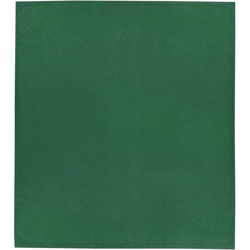 foto del prodotto beliani copriletto decorativo in rilievo poliestere 200 x 220 cm verde nape