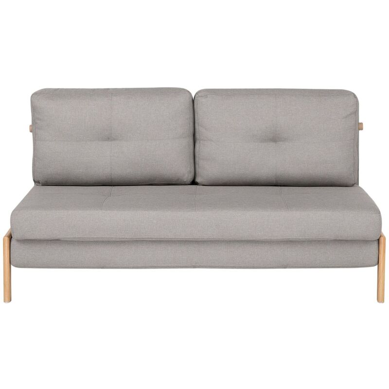 foto del prodotto beliani divano letto colore grigio chiaro edland