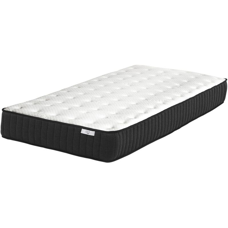 foto del prodotto beliani materasso a molle insacchettate fermezza media con lattice 80 x 200 cm dream