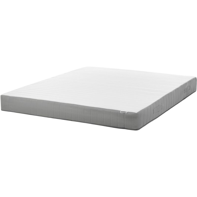 foto del prodotto beliani materasso in memory foam con molle insacchettate a media rigidit 180 x 200 cm fluffy