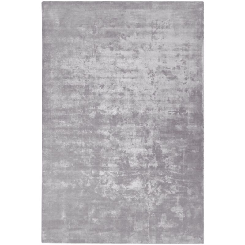 foto del prodotto beliani moderno tappeto in viscosa grigio chiaro quadrato 200 x 300 cm gesi ii