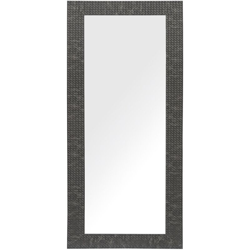 foto del prodotto beliani specchio da parete 50 x 130 cm nero plaisir