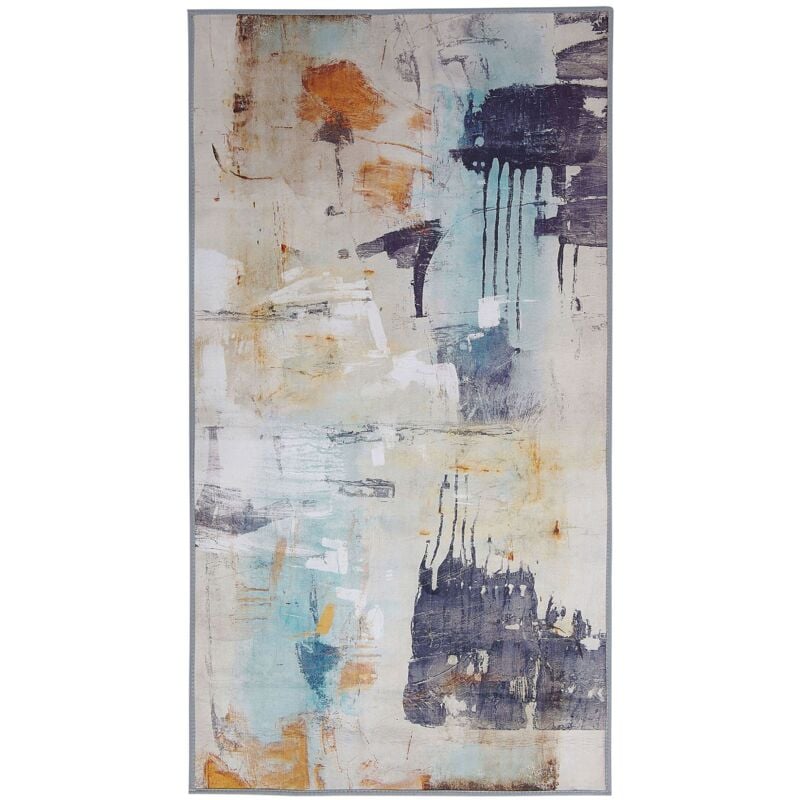 foto del prodotto beliani tappeto a pelo corto multicolore 80 x 150 cm adapazari