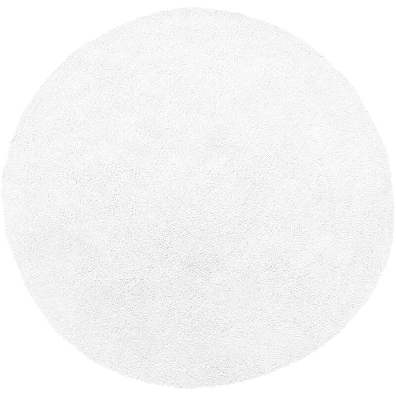 foto del prodotto beliani tappeto shaggy bianco 140 cm demre